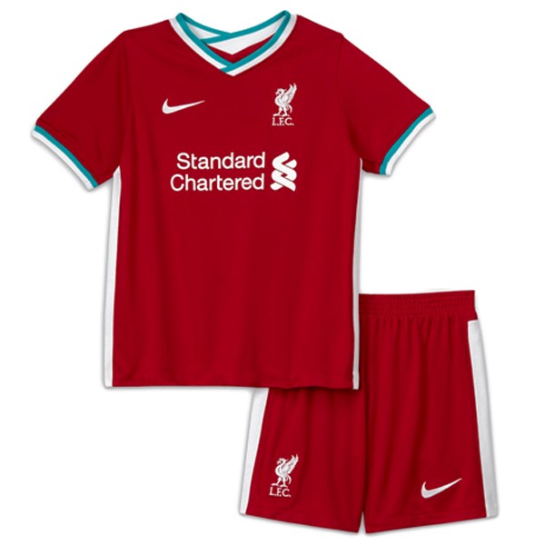 Camiseta Liverpool Primera Niños 2020-2021 Rojo